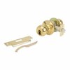 Trans Atlantic Co. Grade 2 Commercial Knob in Polished Brass - Storeroom Function with I.C. Core DL-SVB80IC-US3